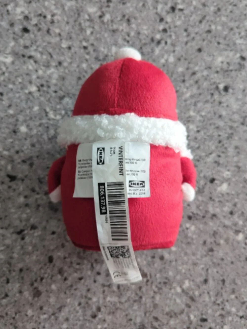 IKEA VINTERFINT Santa Claus Gnome Plush Decoration